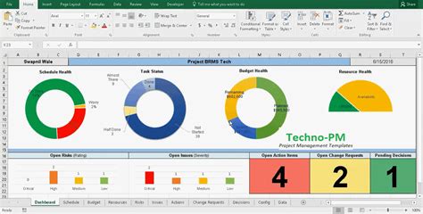 Project Tracking with Master Excel Project Manager | Project Management Templates