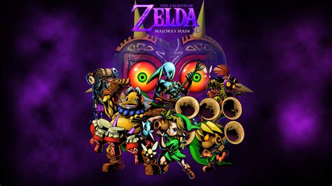 Zelda Majora's Mask 3ds wallpaper by zupertompa on DeviantArt