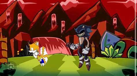 Tails vs Sonic.exe by ninjaleno2013 on DeviantArt