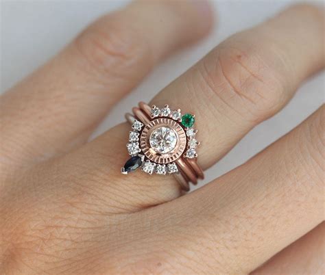 Half Carat Diamond Ring Round Diamond Ring Solitaire Diamond - Etsy