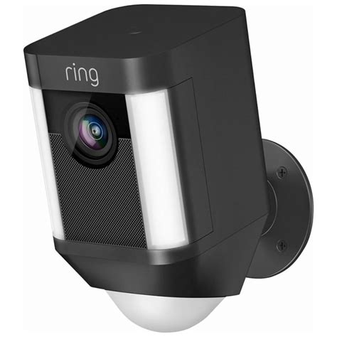 Ring Wireless Spotlight Cam Battery Powered Outdoor Security Camera - Black | PCRichard.com ...