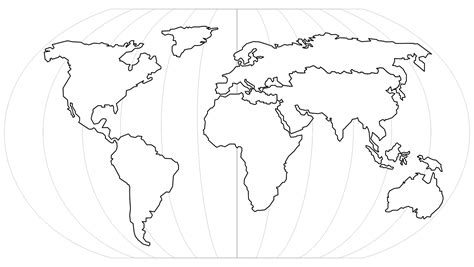 Printable World Map Blank 1 – Free download and print for you.