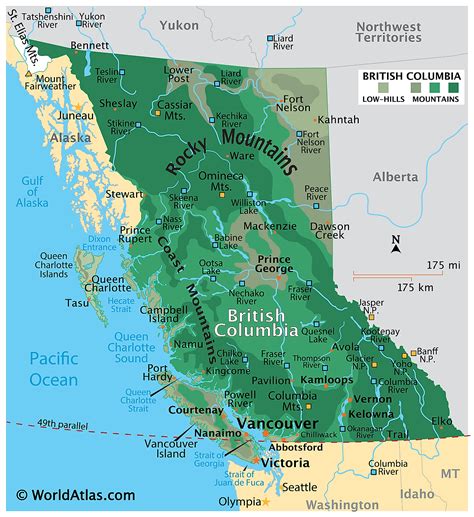 British Columbia Maps & Facts - World Atlas