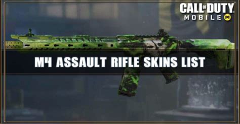 M4 Skins List | Call of Duty Mobile - zilliongamer