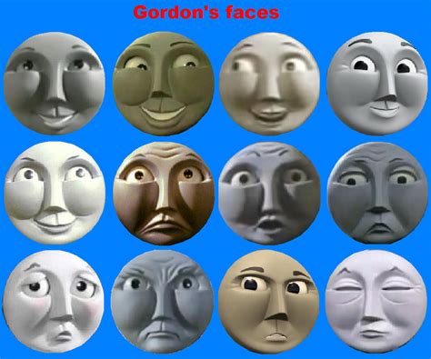 Gordon's Faces by grantgman on DeviantArt