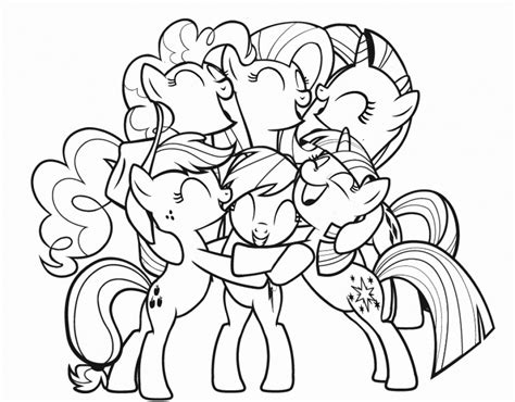 My Little Pony Friendship is Magic Coloring Pages - Best Coloring Pages For Kids