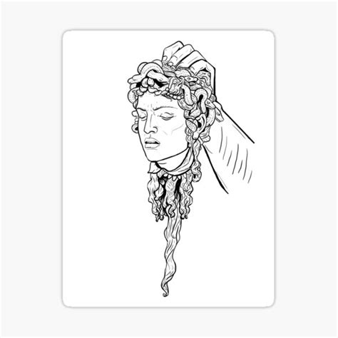 "Medusa" Sticker for Sale by Slupo2017 | Redbubble