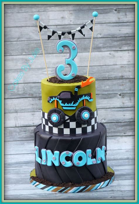 Monster Truck 3Rd Birthday Cake. - CakeCentral.com