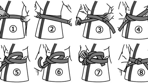 How To Tie A Karate Belt Knot - Karate Choices