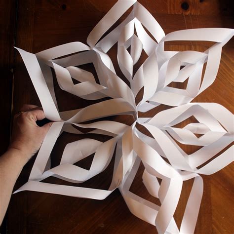 How to Make Giant Paper Snowflakes: Step by Step Photo Tutorial