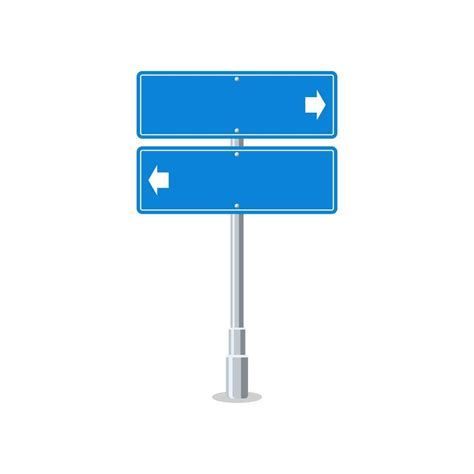 Road sign arrow vector isolated on white background 24086457 Vector Art at Vecteezy