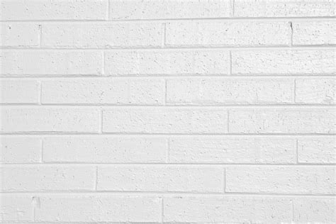 White Painted Brick Wall Texture – Photos Public Domain