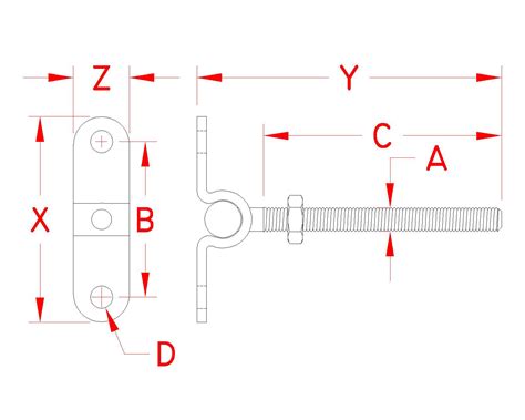 Turnbuckle Wall Toggle - Suncor Stainless