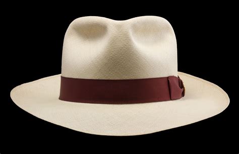 Men's Montecristi Panama Hats, Fedoras, Custom Sized