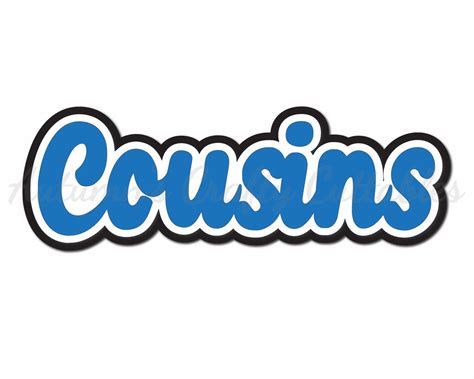 Cousins - Digital Cut File - SVG - INSTANT DOWNLOAD – Autumn's Crafty Cuttables