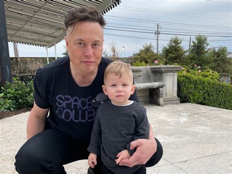 Elon Musk gave him and two-year-old son X AE A-XII…