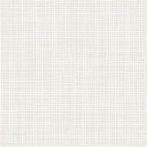 Beige & White Abstract Faux Weave Texture Wallpaper