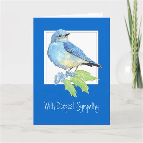 Blue Mountain Sympathy Cards | Zazzle