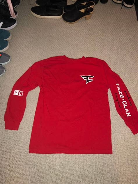 Faze Faze Clan Long Sleeve Shirt Red