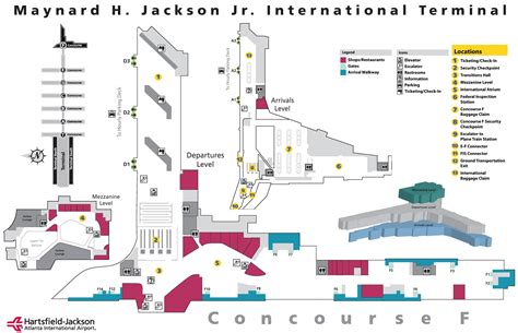 Diagram Of Atlanta Airport