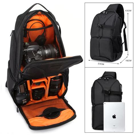 Photo Waterproof DSLR SLR Sling Flipside Camera Video Nylon Bag Backpack Outdoor Messenger ...