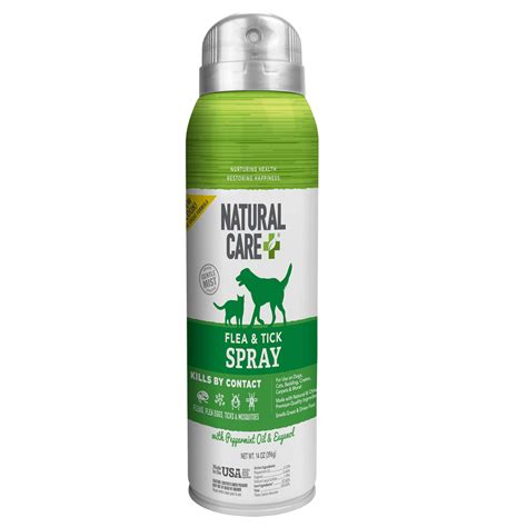 Natural Care Flea and Tick Spray for Dogs and Cats, Flea Treatment for Dogs and Cats, Flea ...