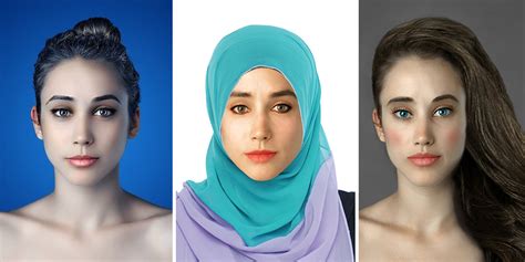 Woman Had Her Face Photoshopped In More Than 25 Countries To Compare Their Beauty Standards ...