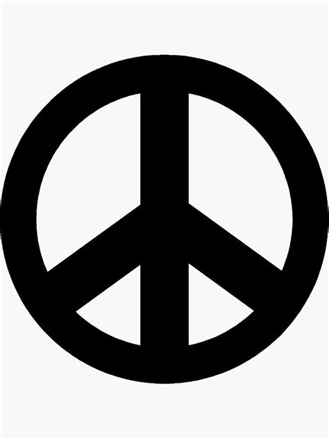 "Peace Sign Symbol" Sticker by T-ShirtsGifts | Redbubble