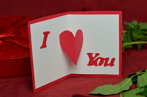 Top 10 Ideas for Valentine's Day Cards - Creative Pop Up Cards