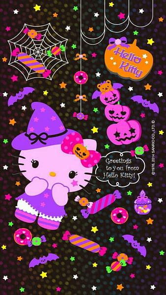 Hello Kitty Halloween Wallpaper