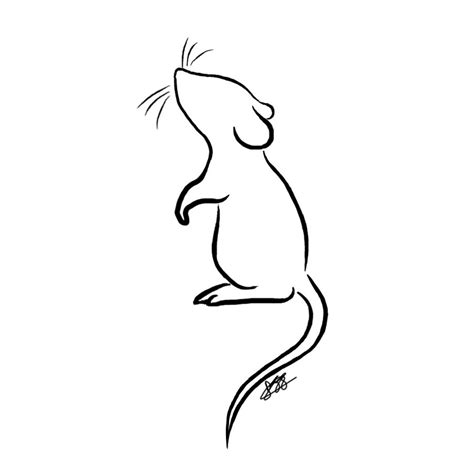 Simple Mouse Drawing | Free download on ClipArtMag