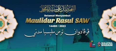 Maulidur Rasul 2023/1445H: Tarikh & Tema Sambutan