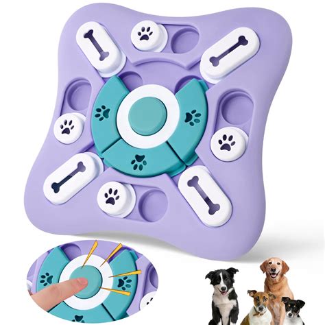 Udofine Dog Puzzle Toys,Interactive Dog Toys,Dog Treat Puzzle for IQ Training & Mental ...