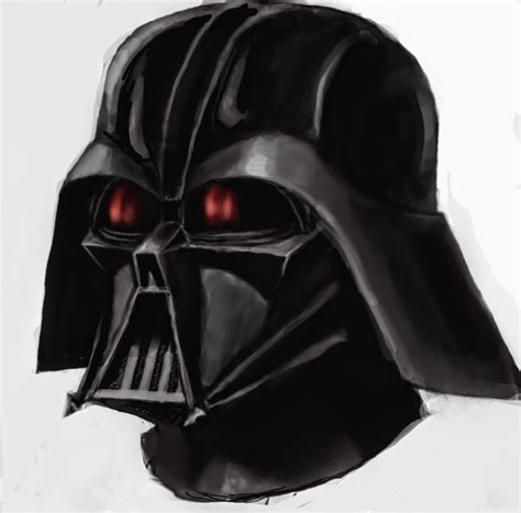 Darth Vader's helmet concept by me : r/StarWarsArt