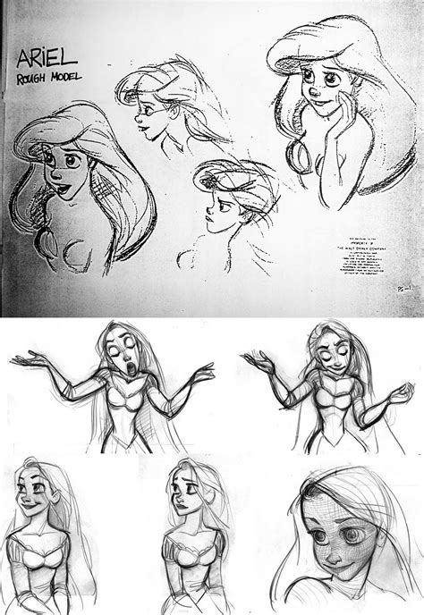 Little Mermaid Concept Art Glen Keane