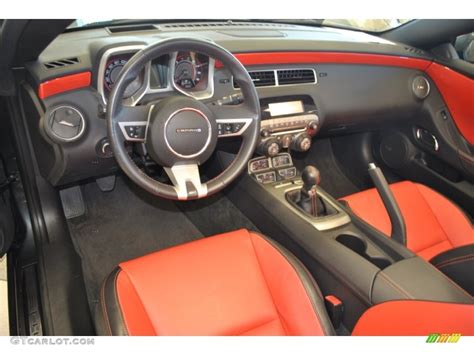 Inferno Orange/Black Interior 2011 Chevrolet Camaro SS/RS Convertible Photo #56136485 | GTCarLot.com