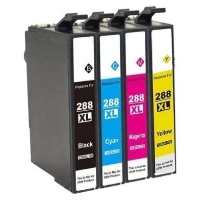 EPSON 288XL FULL SET INK CARTRIDGES COMPATIBLE