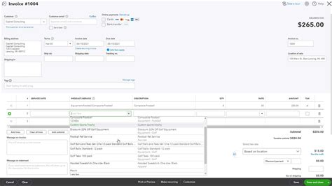 Quickbooks Online Invoice Templates – PARAHYENA