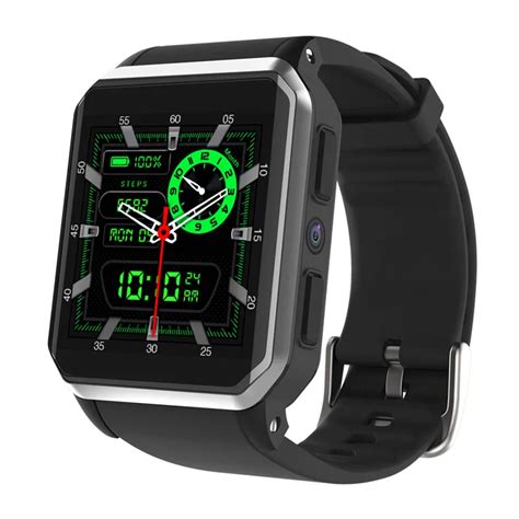 TOP KW06 Smart Watch Android 5.1 OS 512GB Ram 8GB Rom MTK6580 Quad Core 3G GPS WiFi Wristwatch ...