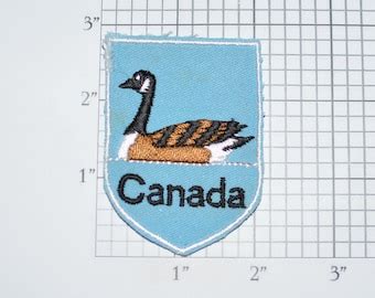 Canada goose patch | Etsy