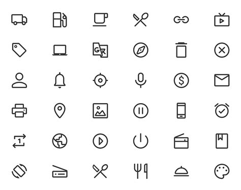 Free Material Design Icons (SVG)