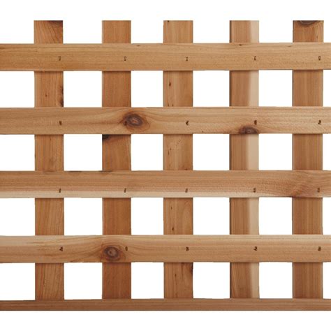 Square Heavy Duty Cedar Garden Lattice - Capitol City Lumber