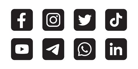 Social Icons Vector Art, Icons, and Graphics for Free Download