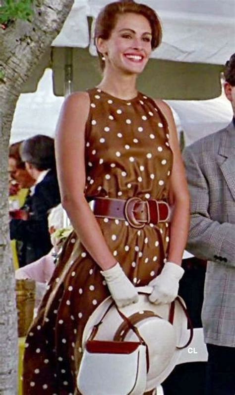 Robe à pois de Julia dans le film "Pretty Woman" (1990). | Pretty women dresses, Womens polka ...