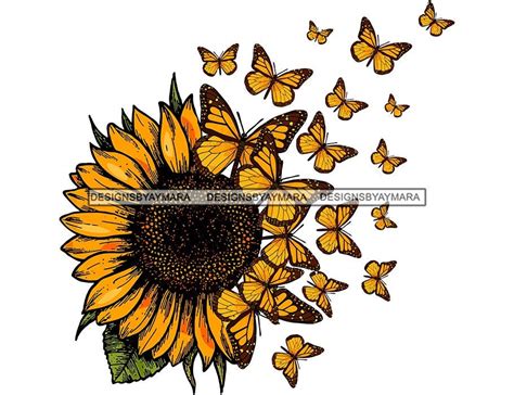 Sublimation Svg Tshirt Sunflower - Etsy