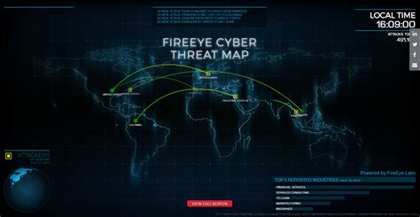 Fireeye Cyber Threat Map