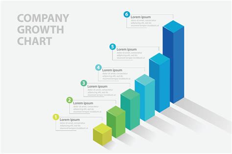 Company Growth chart inforgraphic template 2380353 Vector Art at Vecteezy