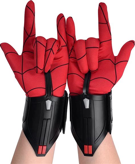 Spiderman Web Shooters Spider Man Wrist Launcher Upgraded Version Peter Parker Cosplay Gadgets ...