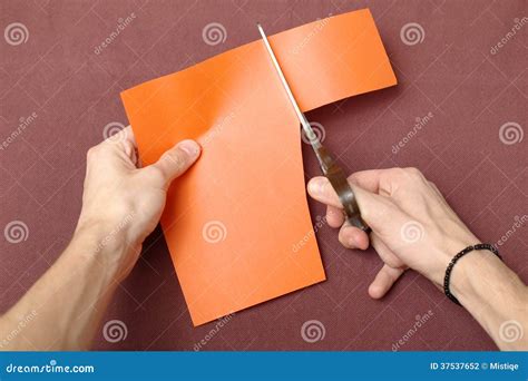 Cutting Paper Stock Photography - Image: 37537652