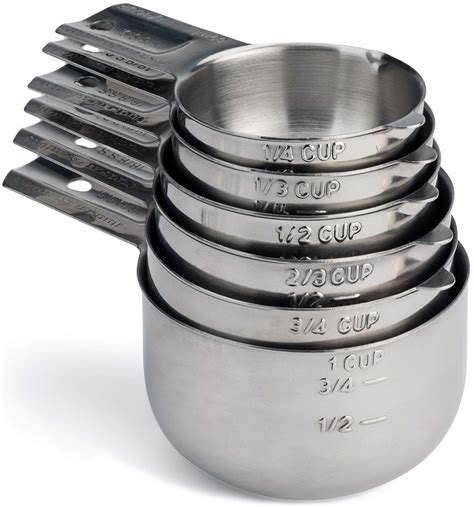 The 9 Best Dry Measuring Cups Stainless Steel Cuisinart - Home Gadgets